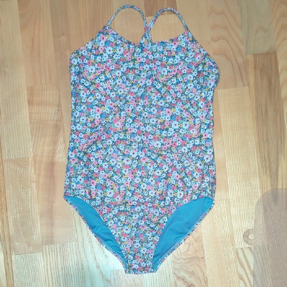 LIKE NEW GAP Floral One Piece Swimsuit XL